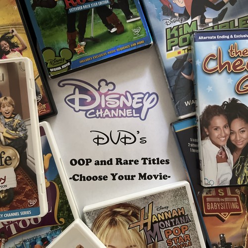 Disney channel dvds - disney,